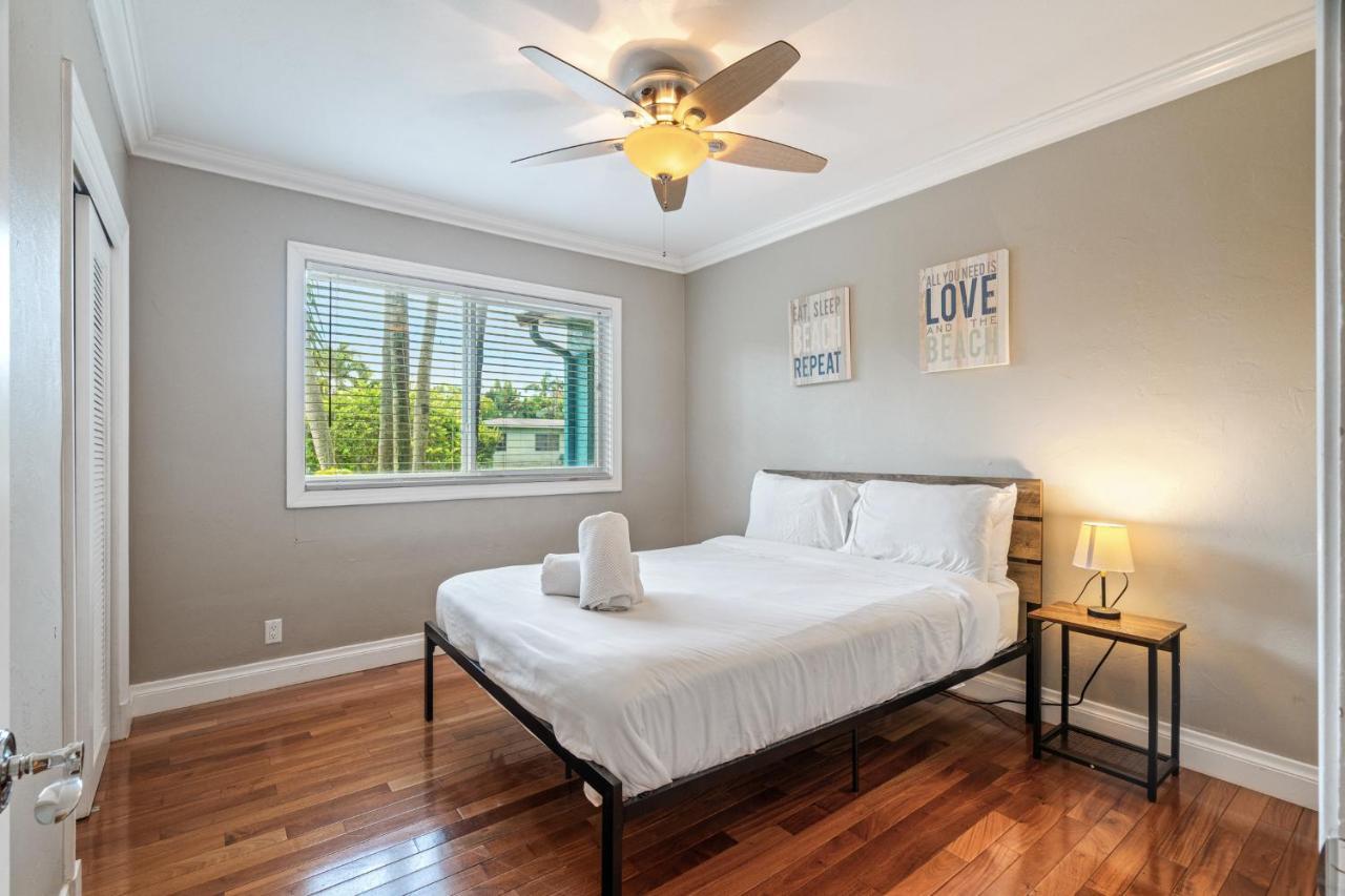 #1 Fort Lauderdale House - Heated Salt Water Pool - Private Oasis-Updated Gorgeous 3Br 3Ba - Las Olas Buitenkant foto