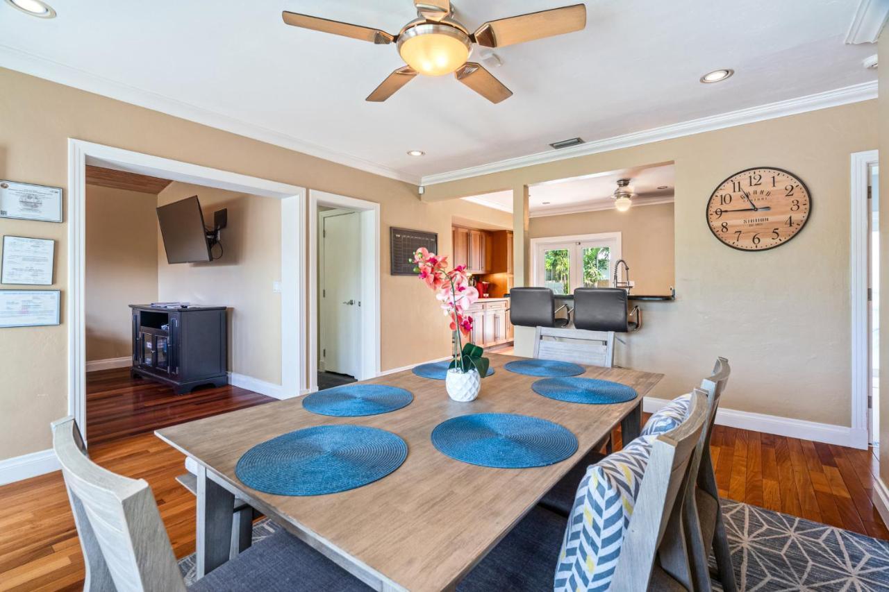 #1 Fort Lauderdale House - Heated Salt Water Pool - Private Oasis-Updated Gorgeous 3Br 3Ba - Las Olas Buitenkant foto