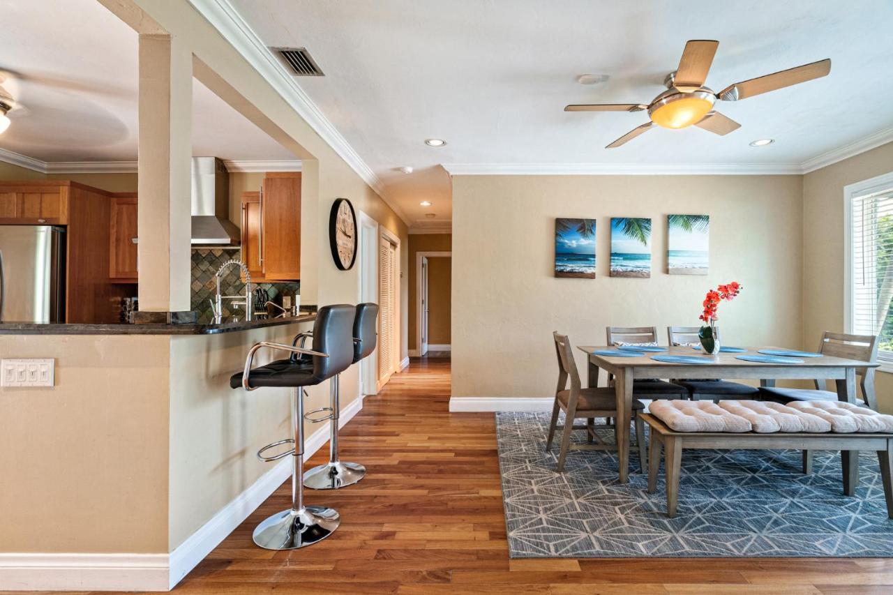 #1 Fort Lauderdale House - Heated Salt Water Pool - Private Oasis-Updated Gorgeous 3Br 3Ba - Las Olas Buitenkant foto